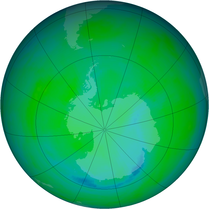 Ozone Map 1984-12-15